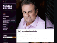 Tablet Screenshot of marcellogiordani.com
